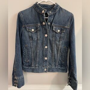 GAP Blue Stretch Denim Jacket